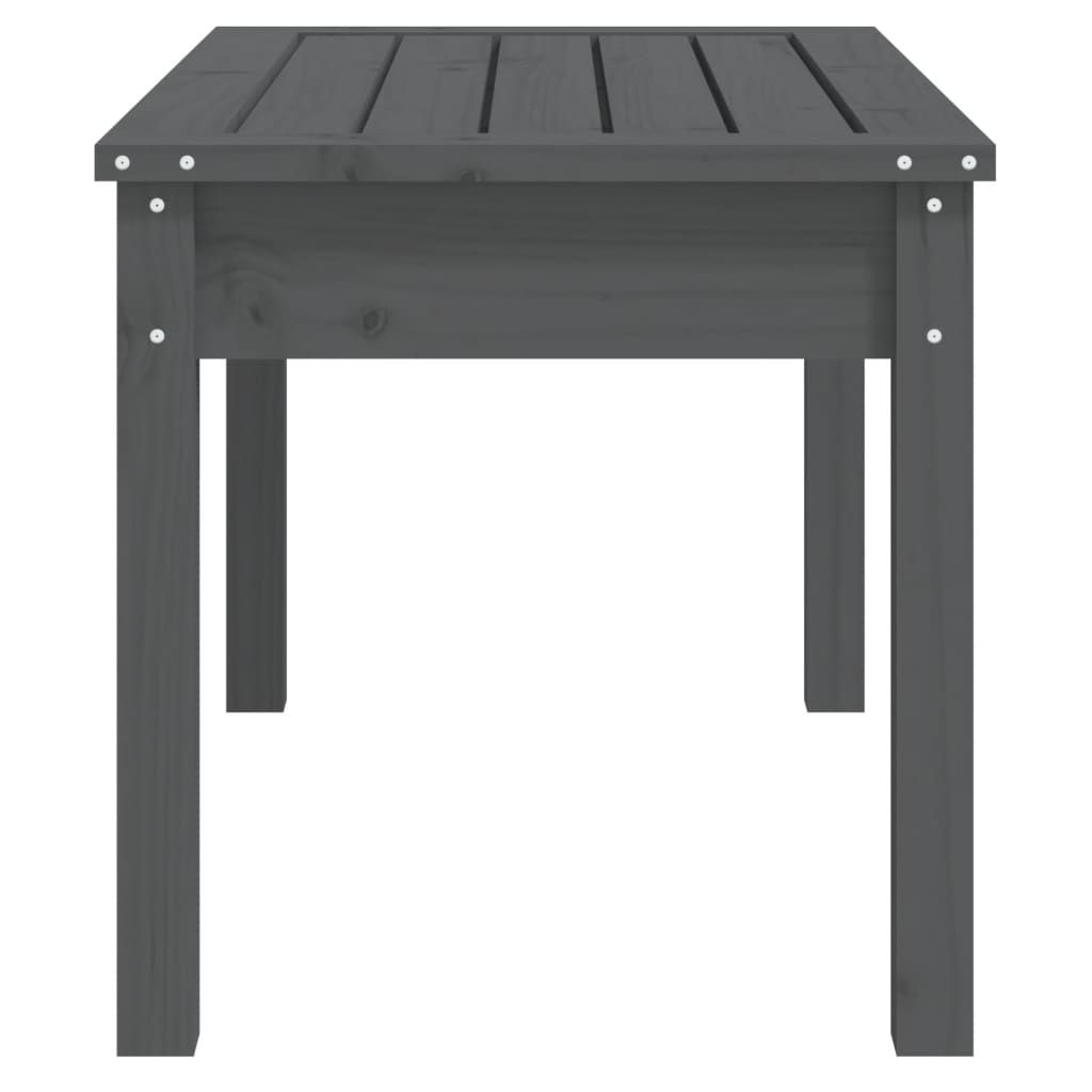 Garden Bench | Grey | Solid pine wood | Medium | Tough | Garden Bench