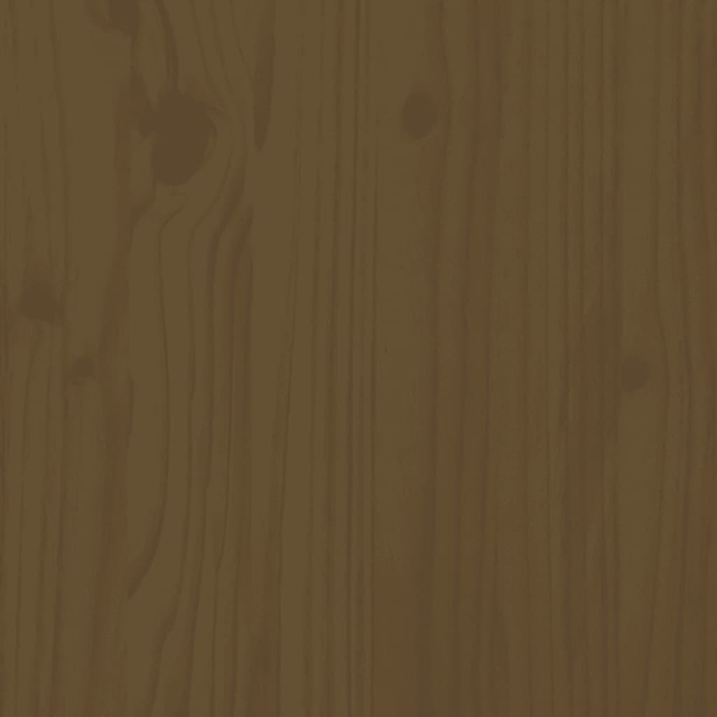 Garden Table Honey Brown 82,5x82,5x110 cm Solid Wood Pine