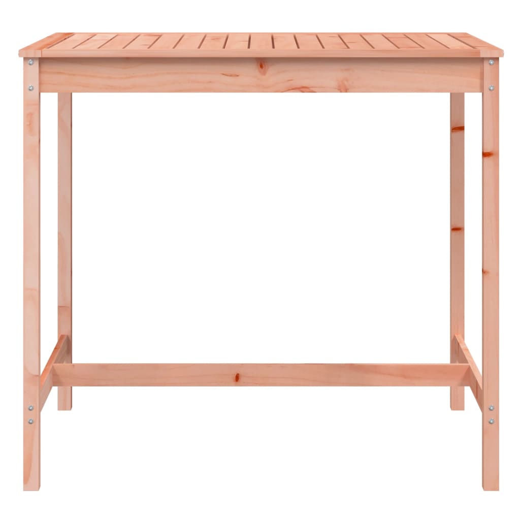 Garden Table 121x82,5x110 cm Solid Wood Douglas