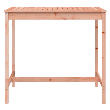 Garden Table 121x82,5x110 cm Solid Wood Douglas