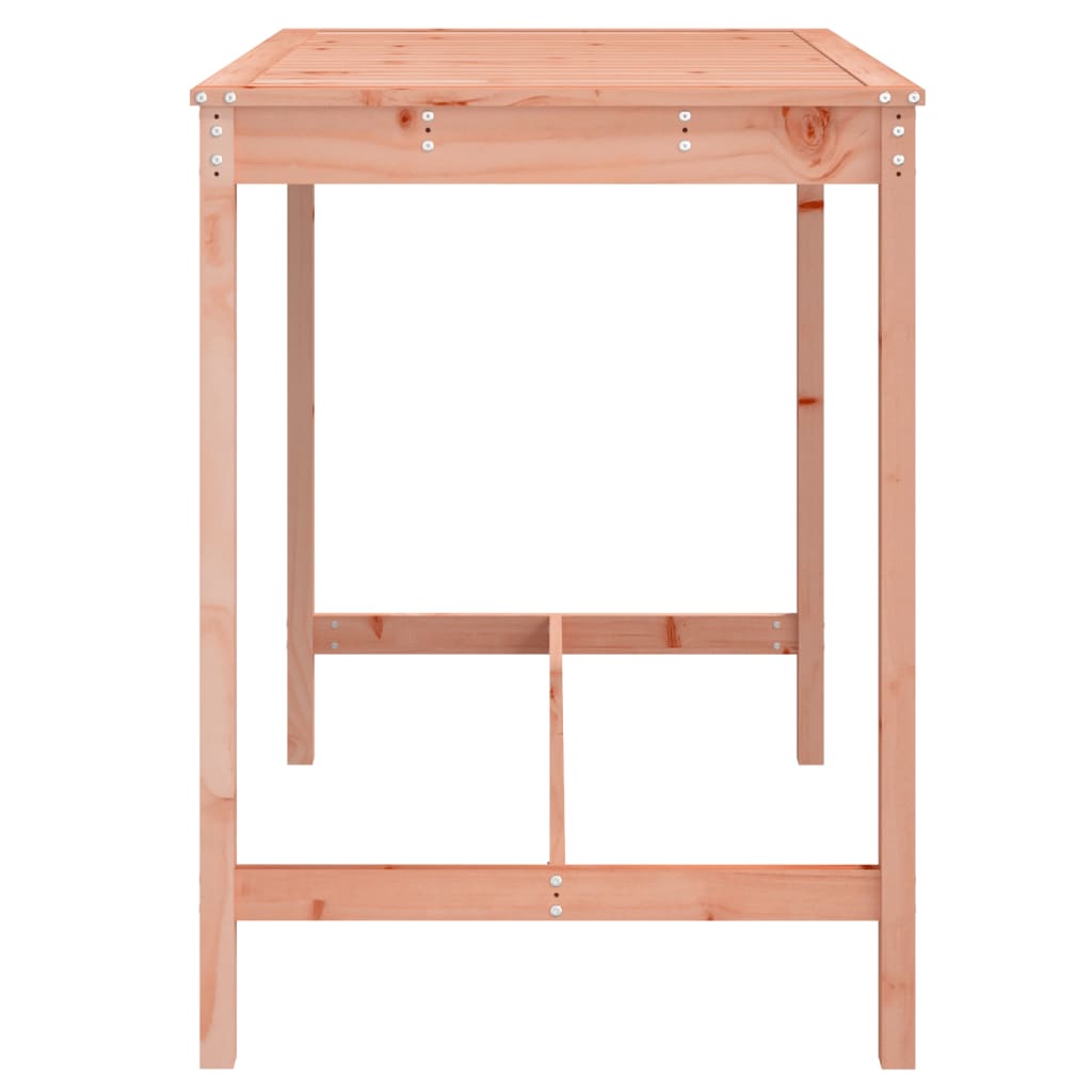 Garden Table 121x82,5x110 cm Solid Wood Douglas