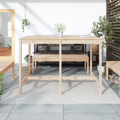 Garden Table 159,5x82,5x110 cm Solid Wood Pine
