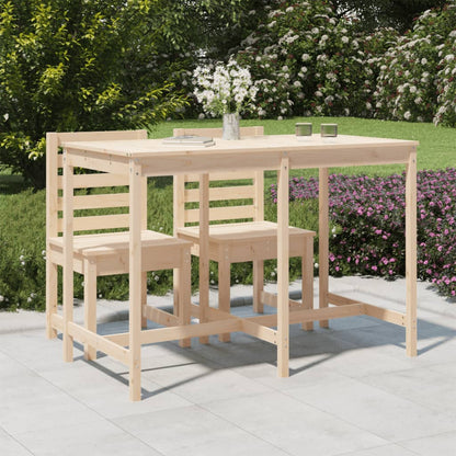 Garden Table 159,5x82,5x110 cm Solid Wood Pine