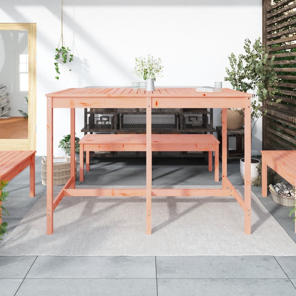 Garden Table 159,5x82,5x110 cm Solid Wood Douglas
