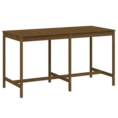 Garden Table Honey Brown 203,5x90x110 cm Solid Wood Pine