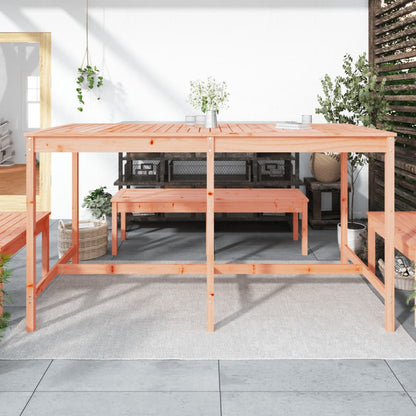 Garden Table 203,5x90x110 cm Solid Wood Douglas