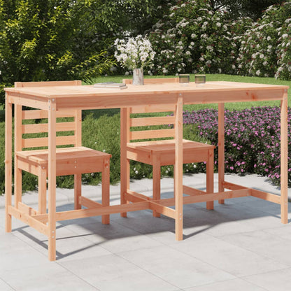 Garden Table 203,5x90x110 cm Solid Wood Douglas