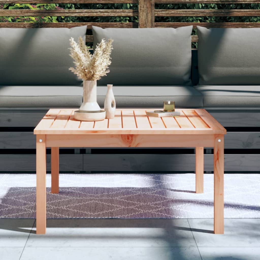 Garden Table 82,5x82,5x45 cm Solid Wood Douglas