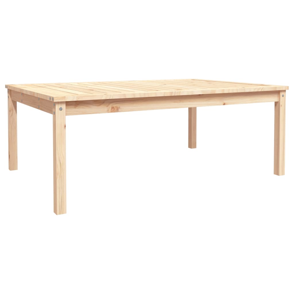 Garden Table 121x82,5x45 cm Solid Wood Pine
