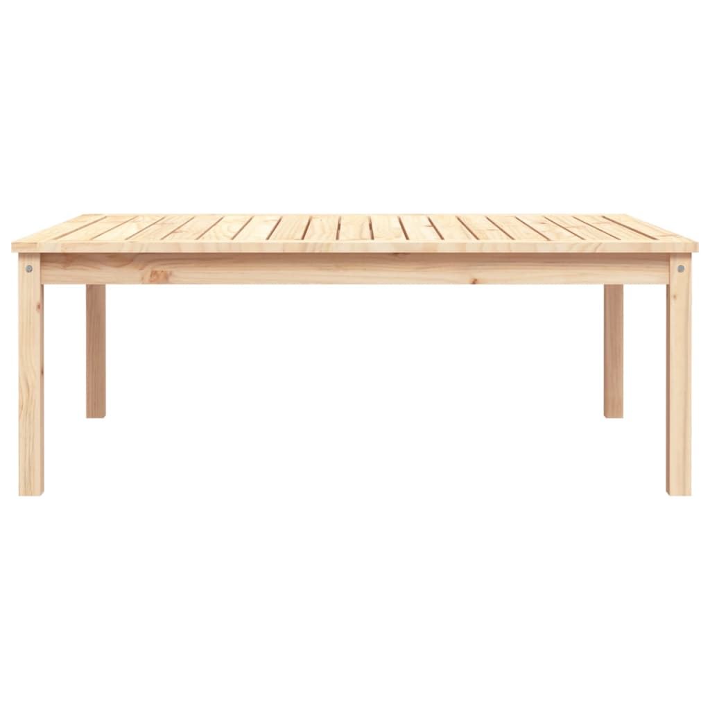 Garden Table 121x82,5x45 cm Solid Wood Pine