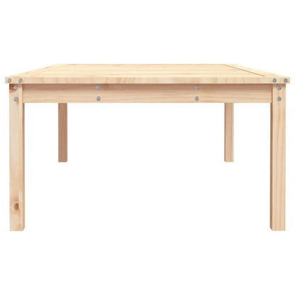 Garden Table 121x82,5x45 cm Solid Wood Pine