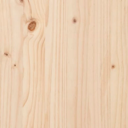 Garden Table 121x82,5x45 cm Solid Wood Pine
