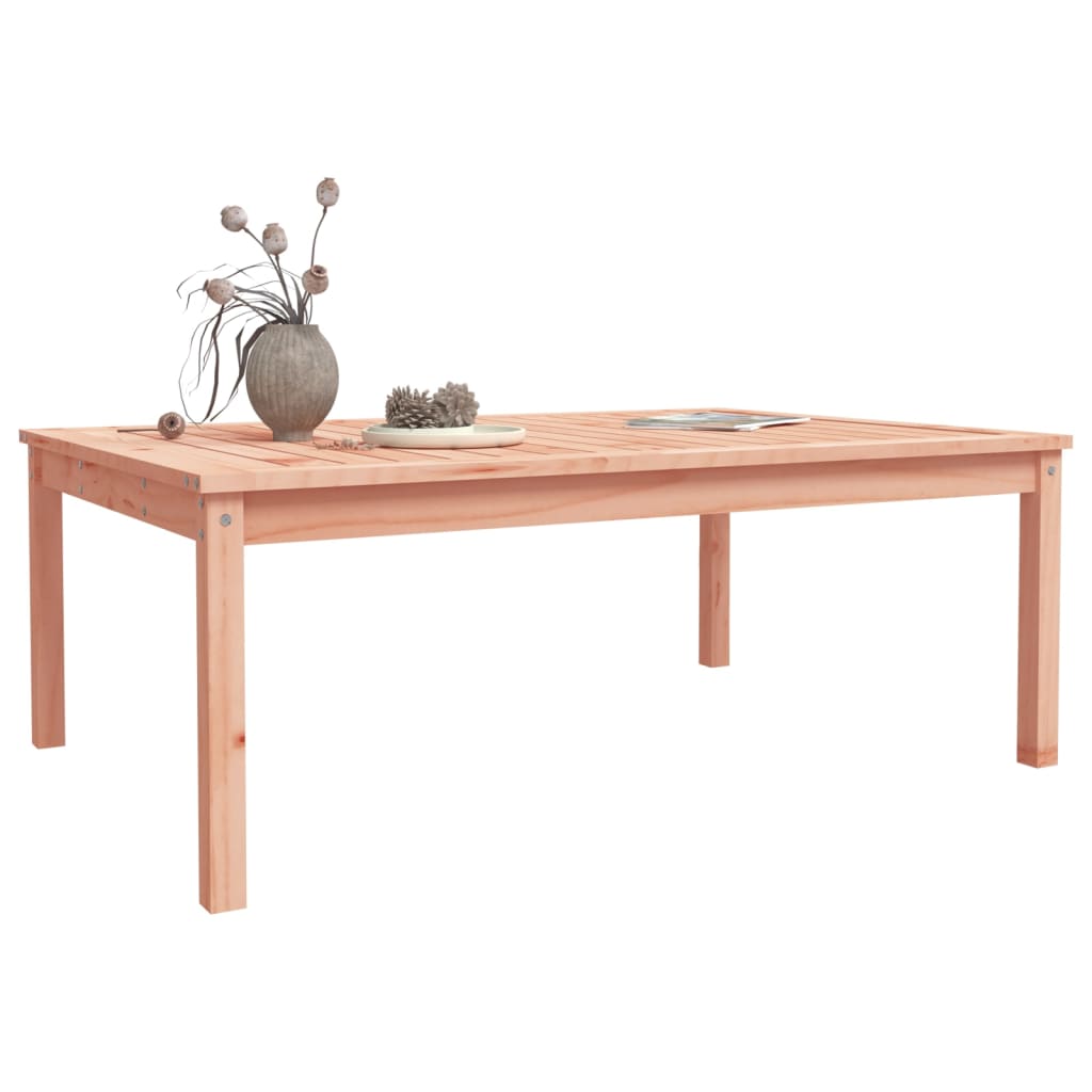 Garden Table 121x82,5x45 cm Solid Wood Douglas