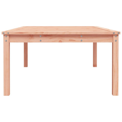 Garden Table 121x82,5x45 cm Solid Wood Douglas