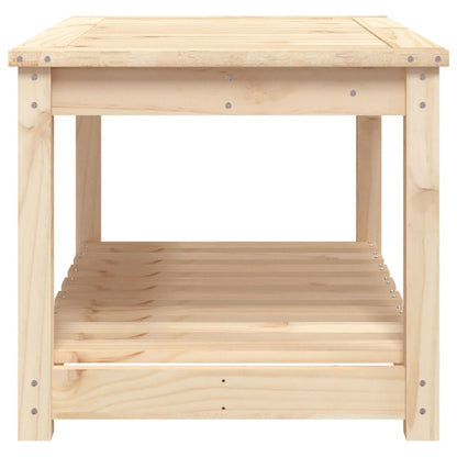 Garden Table 82,5x50,5x45 cm Solid Wood Pine