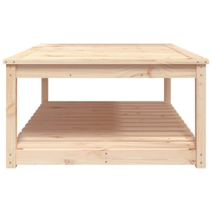 Garden Table 121x82,5x45 cm Solid Wood Pine