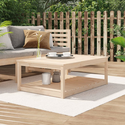 Garden Table 121x82,5x45 cm Solid Wood Pine