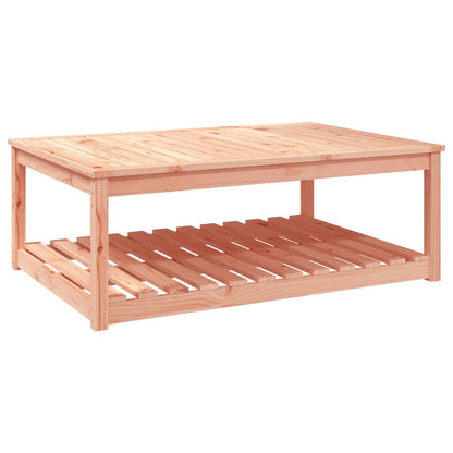 Garden Table 121x82,5x45 cm Solid Wood Douglas