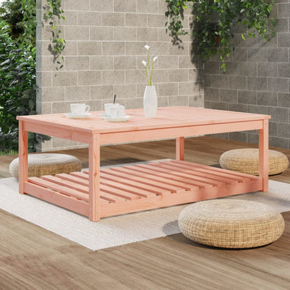 Garden Table 121x82,5x45 cm Solid Wood Douglas