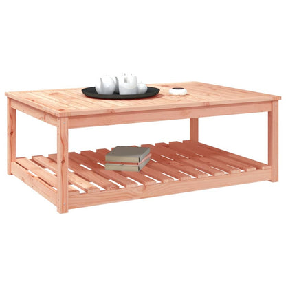 Garden Table 121x82,5x45 cm Solid Wood Douglas