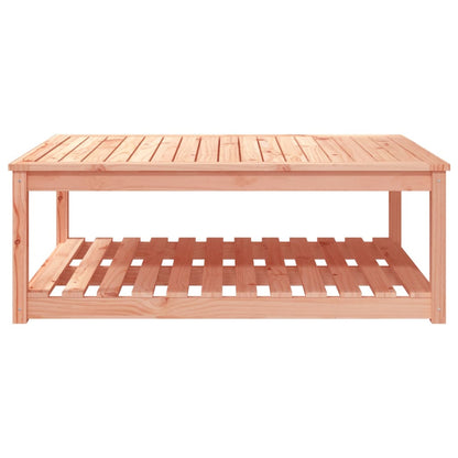 Garden Table 121x82,5x45 cm Solid Wood Douglas