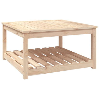 Garden Table 82,5x82,5x45 cm Solid Wood Pine