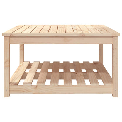 Garden Table 82,5x82,5x45 cm Solid Wood Pine