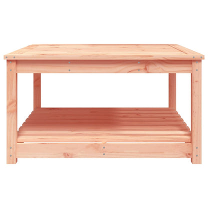 Garden Table 82.5x82.5x45 cm Solid Wood Douglas