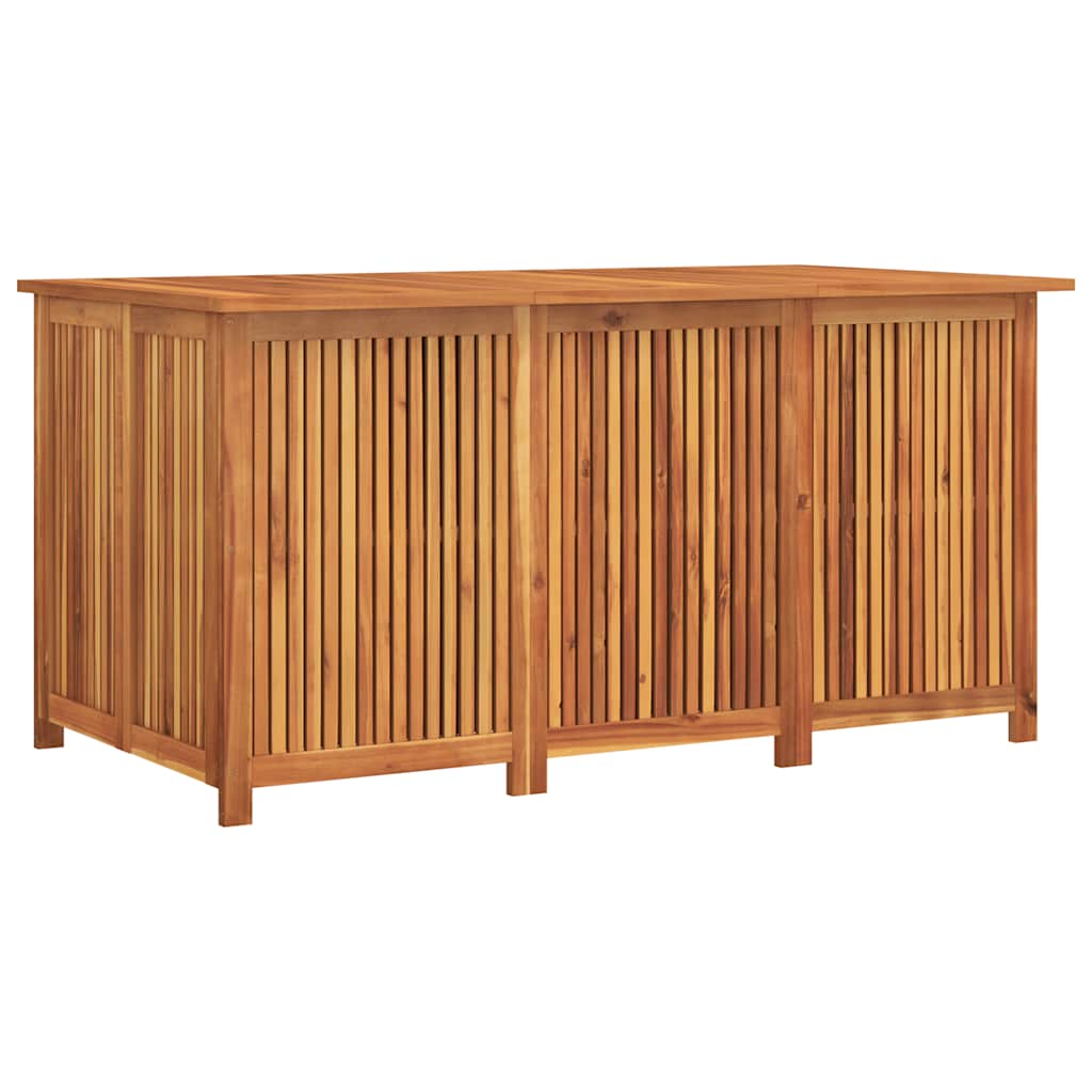 Garden Storage Box 150x80x75 cm Solid Wood Acacia