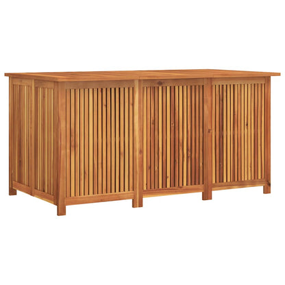 Garden Storage Box 150x80x75 cm Solid Wood Acacia