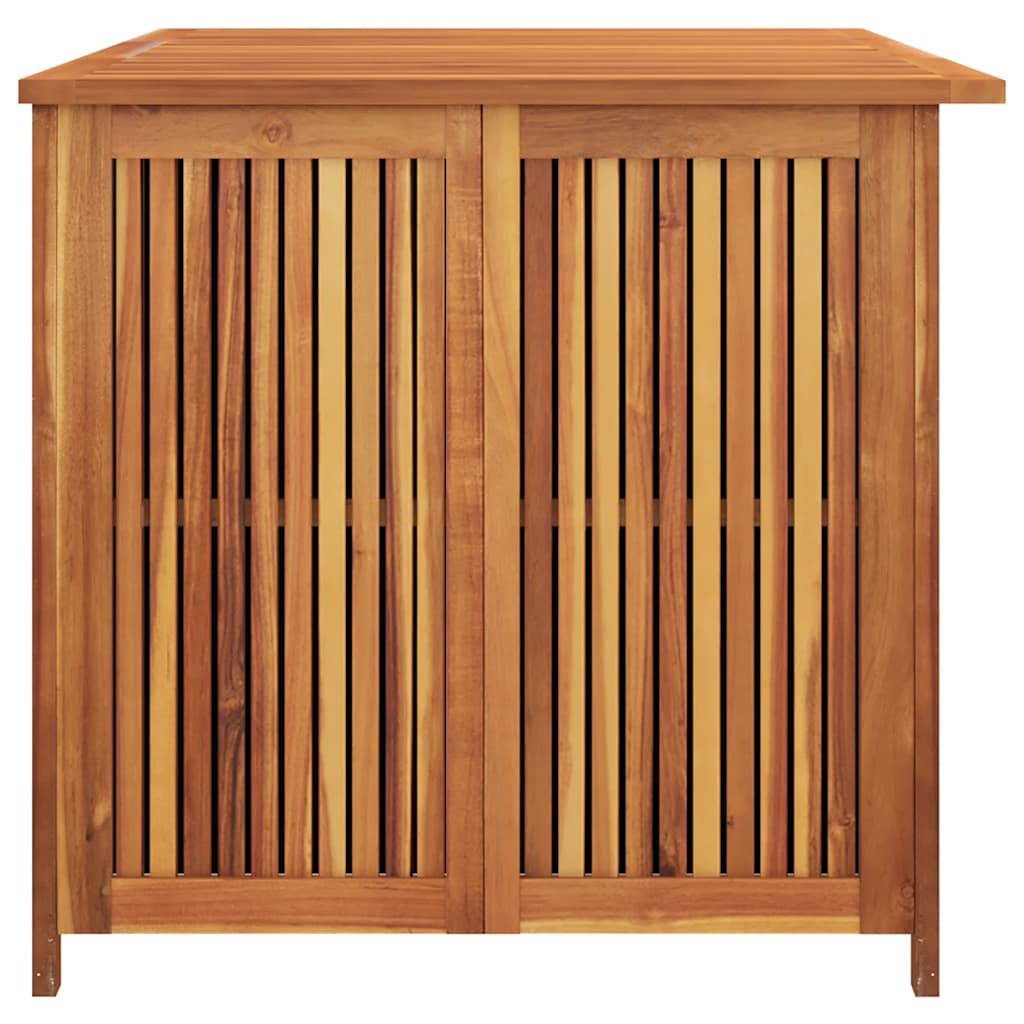 Garden Storage Box 150x80x75 cm Solid Wood Acacia