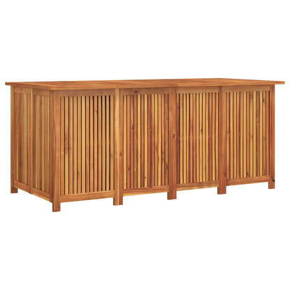 Garden Storage Box 175x80x75 cm Solid Wood Acacia
