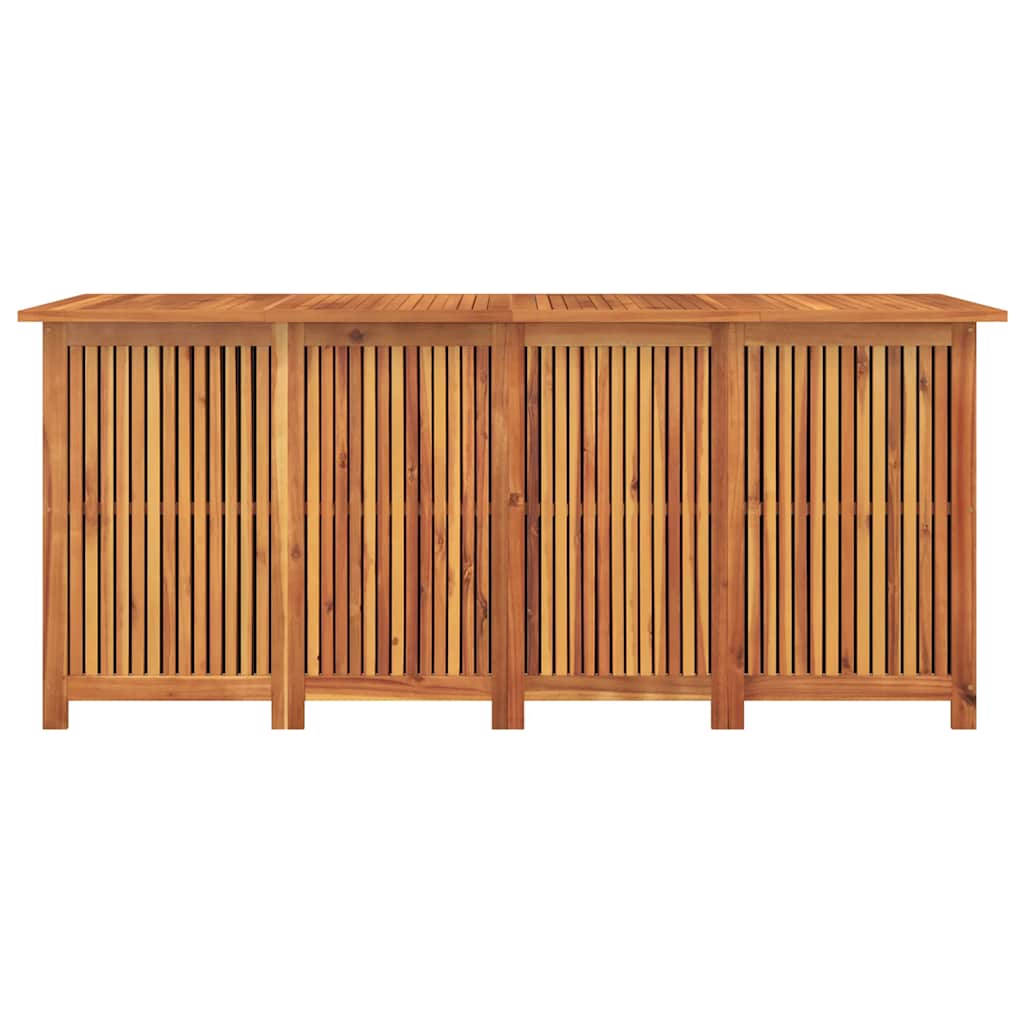 Garden Storage Box 175x80x75 cm Solid Wood Acacia