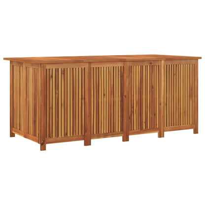 Garden Storage Box 175x80x75 cm Solid Wood Acacia