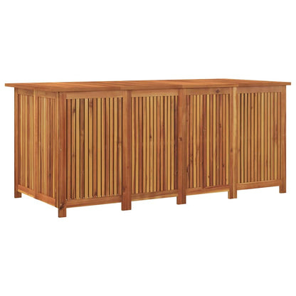 Garden Storage Box 175x80x75 cm Solid Wood Acacia