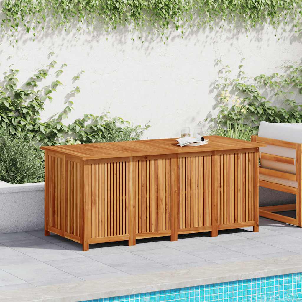 Garden Storage Box 175x80x75 cm Solid Wood Acacia