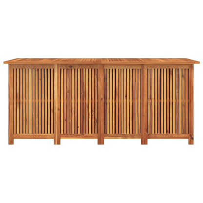Garden Storage Box 200x80x75 cm Solid Wood Acacia