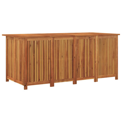 Garden Storage Box 200x80x75 cm Solid Wood Acacia