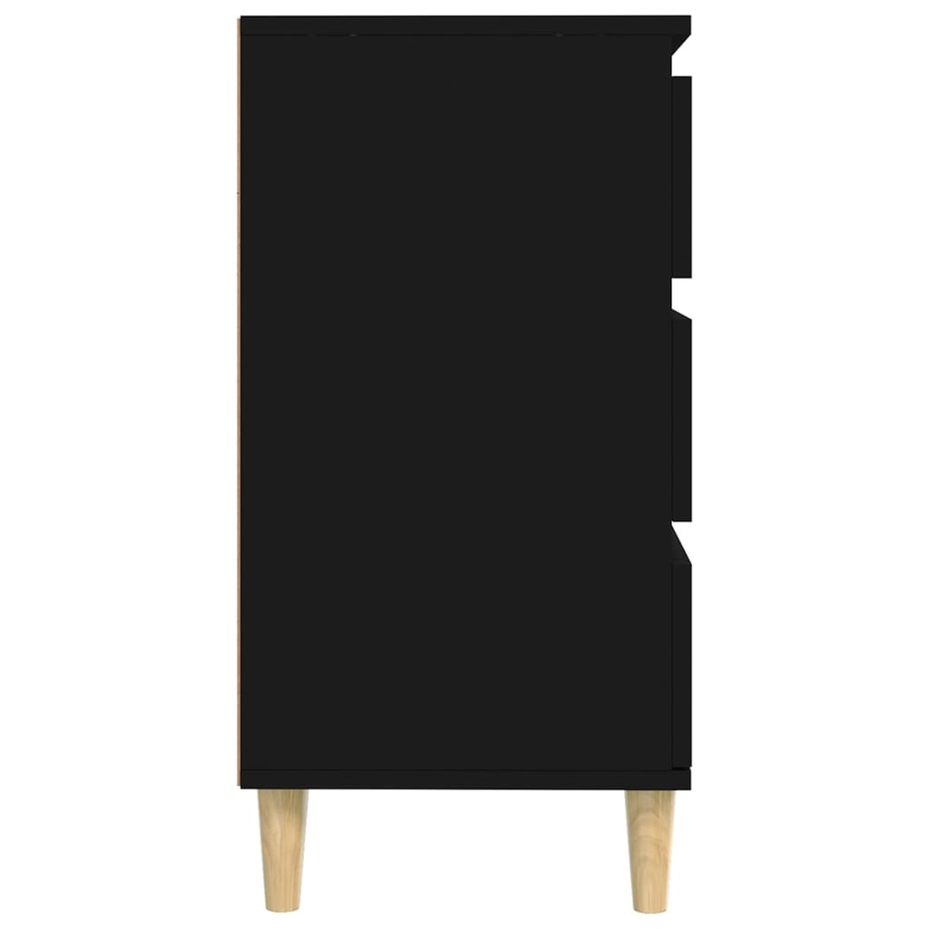 Sideboard Black 60x35x70 cm Engineered Wood