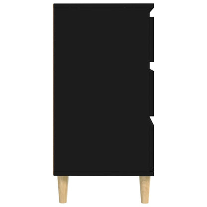 Sideboard Black 60x35x70 cm Engineered Wood