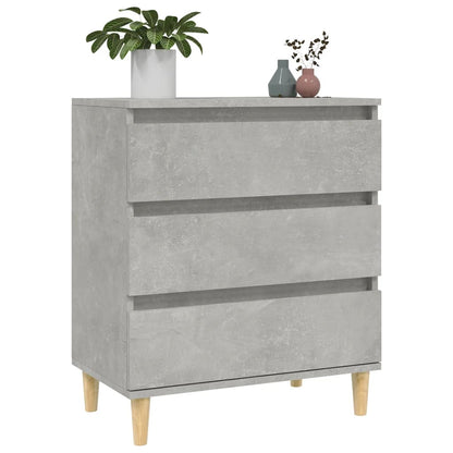 Sideboard Concrete Grey 60x35x70 cm Engineered Wood