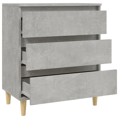 Sideboard Concrete Grey 60x35x70 cm Engineered Wood