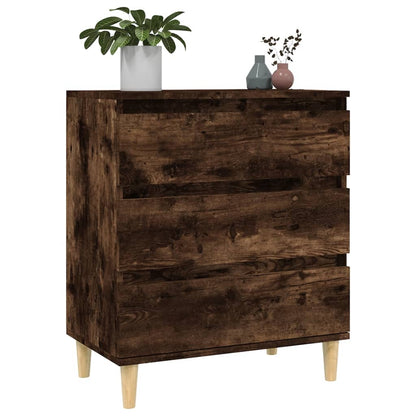 Sideboard Smoked Oak 60x35x70 cm Engineered Wood