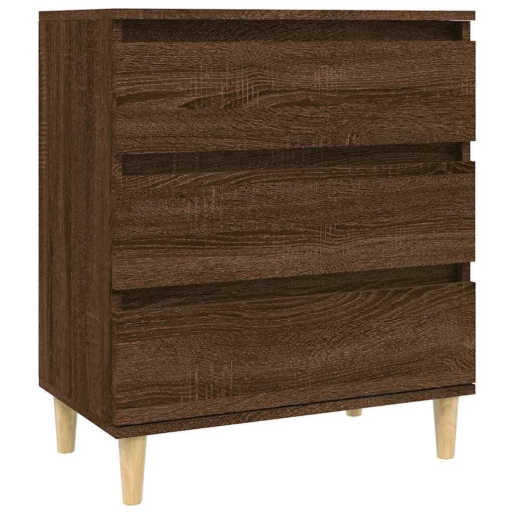 Sideboard Brown Oak 60x35x70 cm Engineered Wood