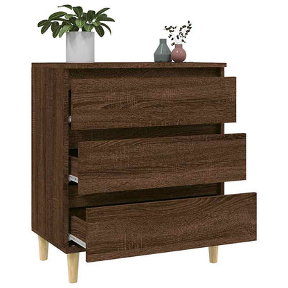 Sideboard Brown Oak 60x35x70 cm Engineered Wood