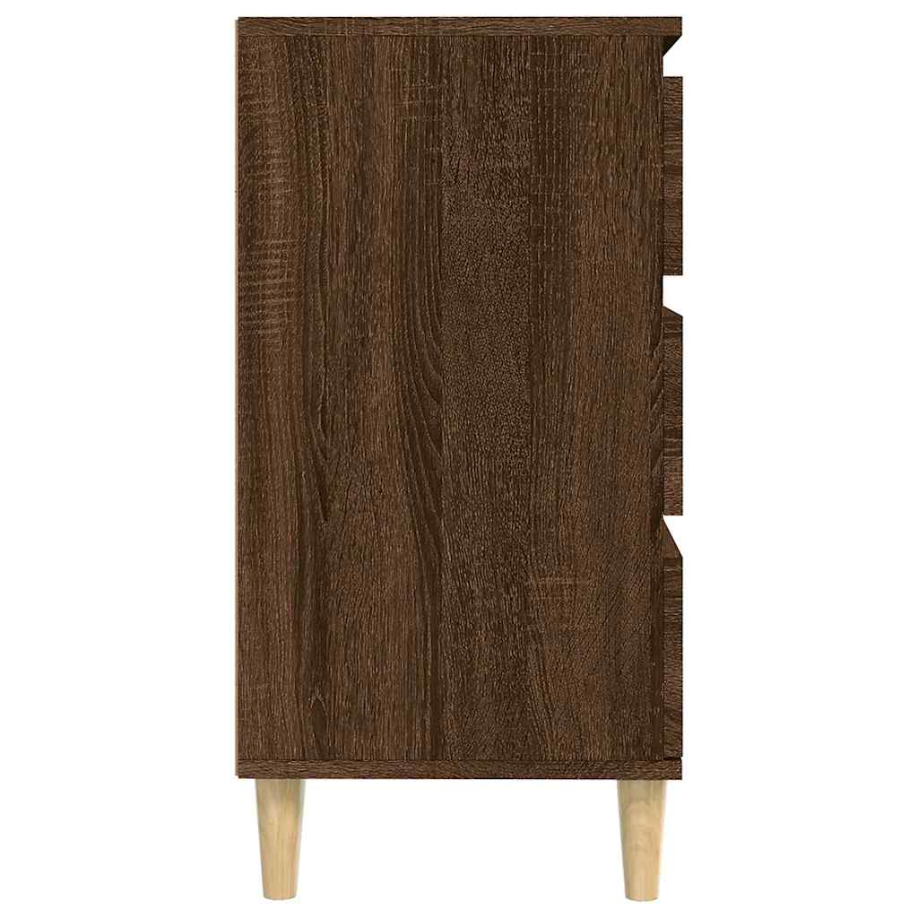 Sideboard Brown Oak 60x35x70 cm Engineered Wood