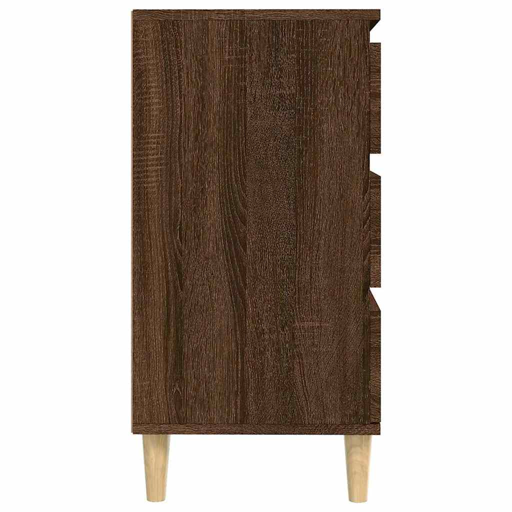 Sideboard Brown Oak 60x35x70 cm Engineered Wood