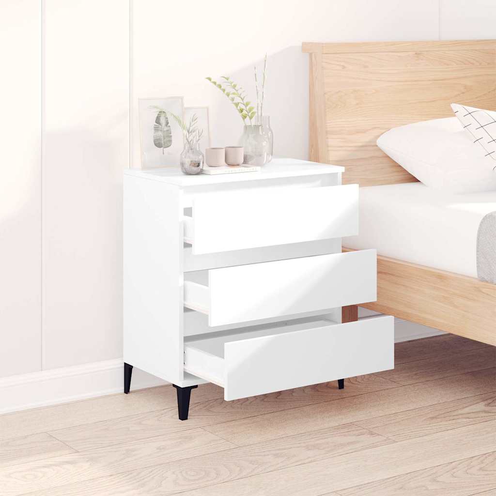 Sideboard White 60x35x70 cm Engineered Wood