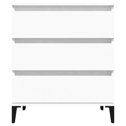 Sideboard White 60x35x70 cm Engineered Wood
