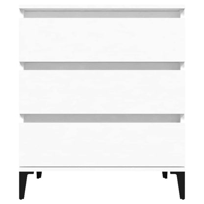 Sideboard White 60x35x70 cm Engineered Wood